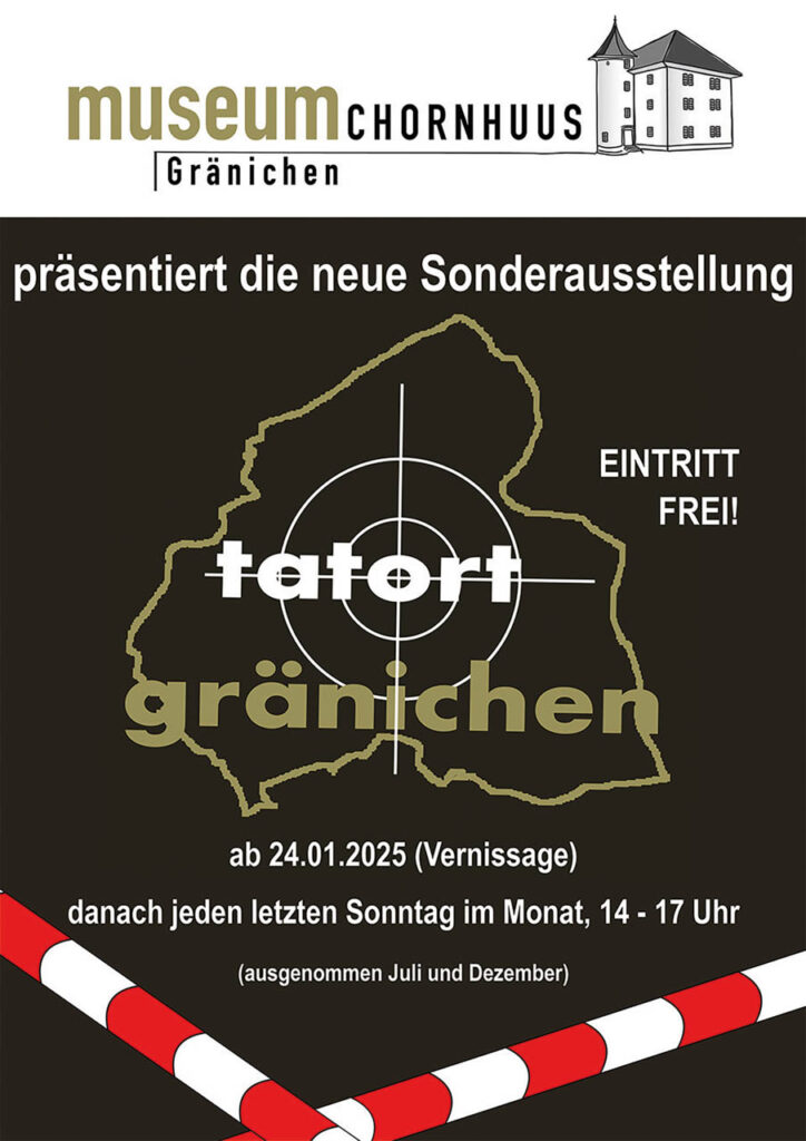 Flyer Tatort Gränichen